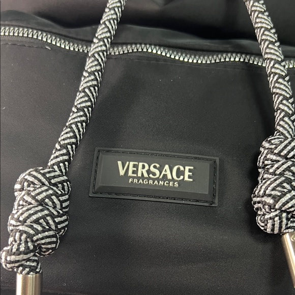 Versace Black Drawstring Backpack - Picture 2 of 10
